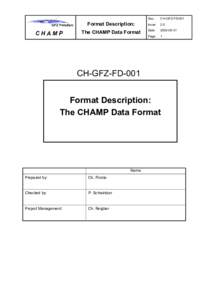 CHAMP  Doc.: CH-GFZ-FD-001