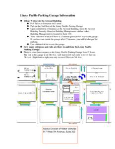 Linny Pacillo Parking Garage Information