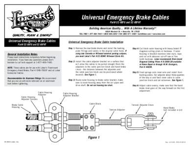 Fasteners / Clevis fastener / Cable / Parking brake / Technology / Bowden cable / Brakes / Mechanical engineering / Drum brake