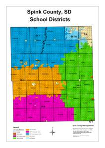 Spink County, SD School Districts 02 01