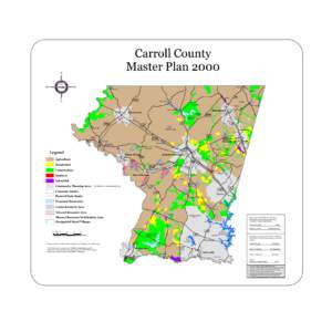 Carroll County Master Plan 2000 ¶  Lineboro