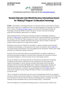 International Society for Technology in Education / Technology integration / Information and communication technologies in education / E-learning / Educational technology / Education / Knowledge