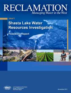 DRAFT  Feasibility Report Shasta Lake Water Resources Investigation, California