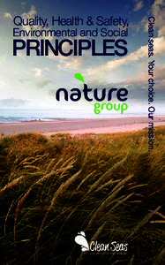 Environmental and Social  Principles by nature