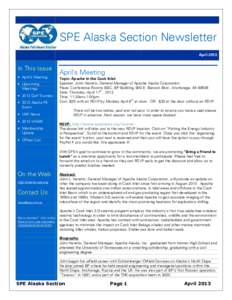 Anchorage /  Alaska / Petroleum engineering / Alaska