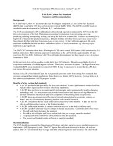 Liquid fuels / Emission standards / Biofuels / Fuels / Low-carbon economy / Low-carbon fuel standard / California Air Resources Board / Ethanol fuel / Ethanol / Chemistry / Environment / Energy