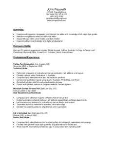 Microsoft Word - pecorelli resume.doc