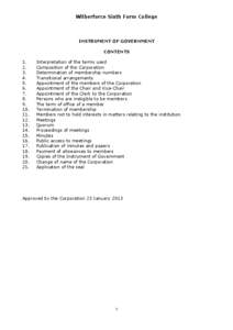 Quorum / Law / Article One of the United States Constitution / Governor of Oklahoma / School governor / Article Two of the United States Constitution / Corporation / Business / General Council of the University of St Andrews / Government of Oklahoma / Government / Parliamentary procedure