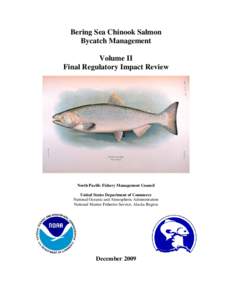 Bering Sea Chinook Salmon Bycatch Management, Volume II, Final Regulatory Impact Review