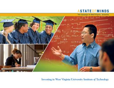 Investing in West Virginia University Institute of Technology  West Virginia University Institute of Technology: A State of Minds