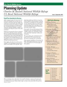 Planning Update 5, Charles M. Russell National Wildlife Refuge, UL Bend National Wildlife Refuge