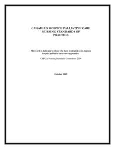 Canadian HPC Nursing Standards English FINAL 09