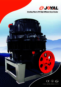 Crushing Plant--ZYS High-Efficient Cone Crusher  >> E-Mail: ZYS ● Profile