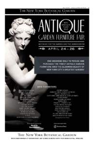 April 10, 2015 — Antiques and The Arts Weekly — 39  THE NEW YORK BOTANICAL GARDEN S  P