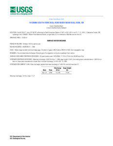 Water-Data Report[removed]SOUTH FORK BULL RUN RIVER NEAR BULL RUN, OR