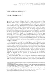 Politics of Thailand / Sondhi Limthongkul / Manager Daily / Thaksin Shinawatra / Muangthai Raisabdah / Bhumibol Adulyadej / Democrat Party / Chamlong Srimuang / Surayud Chulanont / Thailand / Thai people / Prime Ministers of Thailand