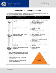 Handout 2.2--Essential Records