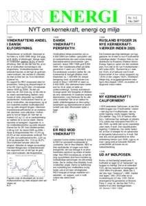 Nr. 112 Okt 2007 NYT om kernekraft, energi og miljø 11201