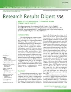 Research Results Digest 336