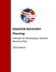 Microsoft Word - NCR Disaster Recovery Model[removed]