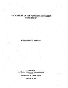 \  } THE JUSTICES OF THE PEACE COMPENSATION . COMMISSION