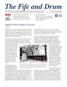 The Newsletter of The Friends of Fort York and Garrison Common 	 1	 	 3 4	 	 5