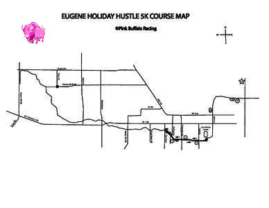 2013 Eugene Holiday Half Course Route