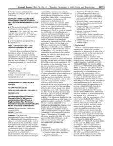 Federal Register / Vol. 74, No[removed]Tuesday, November 3, [removed]Rules and Regulations For the reasons set forth in the preamble, 31 CFR part 285 is amended as follows:  ■