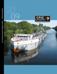 Erie Canalway National Heritage Corridor t 2009 Annual Report  Letter form the Chairman