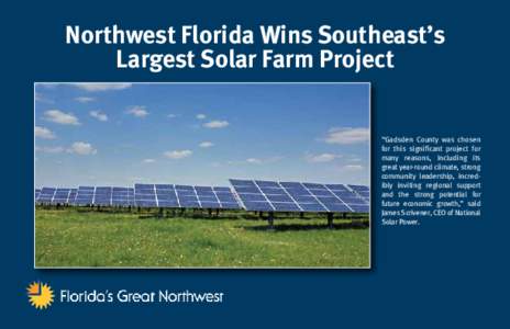 Solar power / Tallahassee Community College / Solar energy in the United States / Solar power in the United States / Energy / Alternative energy / Energy conversion