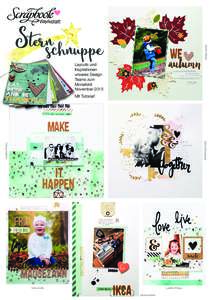 Nicole Weber  Layouts und Inspirationen unseres Design Teams zum