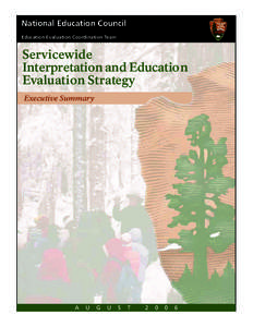 Enjoyment and stewardship of resources and values are fundamental purposes of parks, and are integral to the NPS mission. The National Education Council (NEC), established in 2004, helps renew and encourage the Nationa