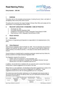 Microsoft Word - EOS 003  Road Naming Policy.DOC