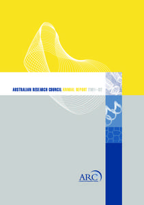 AUSTRALIAN RESEARCH COUNCIL ANNUAL REPORT 2001–02  title AUSTRALIAN RESEARCH COUNCIL ANNUAL REPORT 2001–02
