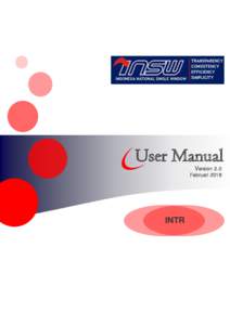 User Manual Version 2.0 FebruariINTR