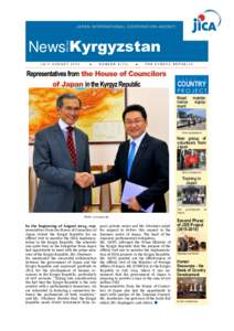 F R OM  News Kyrgyzstan JULY-AUGUST 2014  ●