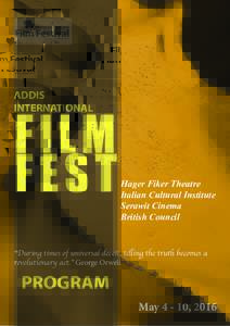 ADDIS INTERNATIONAL FILM FEST
