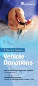 Tax Exempt and Government Entities  EXEMPT ORGANIZATIONS A Donor’s Guide to