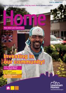 issue 18 | August[removed]Welfare benefits help available Dog day events Board members wanted Home News about your Council home