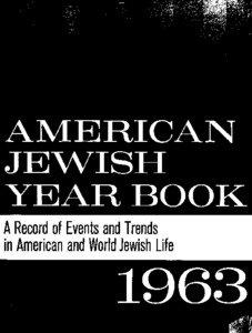 AMERICAN JEWISH YEAR BOOK