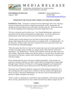 FOR IMMEDIATE RELEASE August 7, 2009 CONTACT: Pamela Bartholomew[removed]removed]