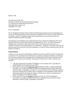 Health informatics / International standards / Electronic health record / Health Insurance Portability and Accountability Act / Personal health record / Health information technology / Nortec Software / Certification Commission for Healthcare Information Technology / Health / Medicine / Medical informatics