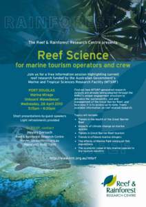 Microsoft Word - invitation_reefscience_portdouglas.doc