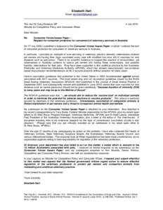 Vaccination / Veterinary medicine / Medicine / Health / Feline vaccination / Vaccination of dogs / Vaccine / Veterinary physician / Canine parvovirus / Adverse vaccine reactions in pets / American Animal Hospital Association