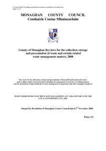 Sustainability / Waste container / Waste management / Waste Management /  Inc / Municipal solid waste / Commercial waste / Environmental Protection Act / Waste / Environment / Pollution