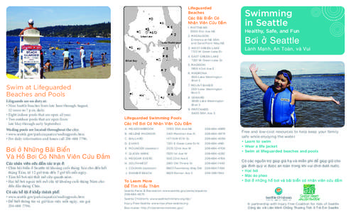 Swimming pool / Washington / Geography of the United States / Rainier Beach /  Seattle / Seattle / Cho