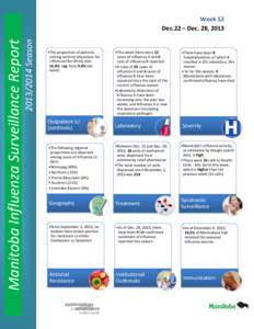 Manitoba influenza surveillance report