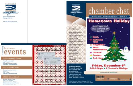 www.northscottchamber | December[removed]chamber chat