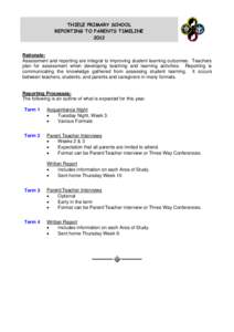 Microsoft Word - ASSESSMENT AND REPORTING TIMELINE 2012.doc