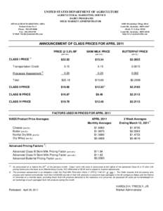 Class Prices - October 2008.xls